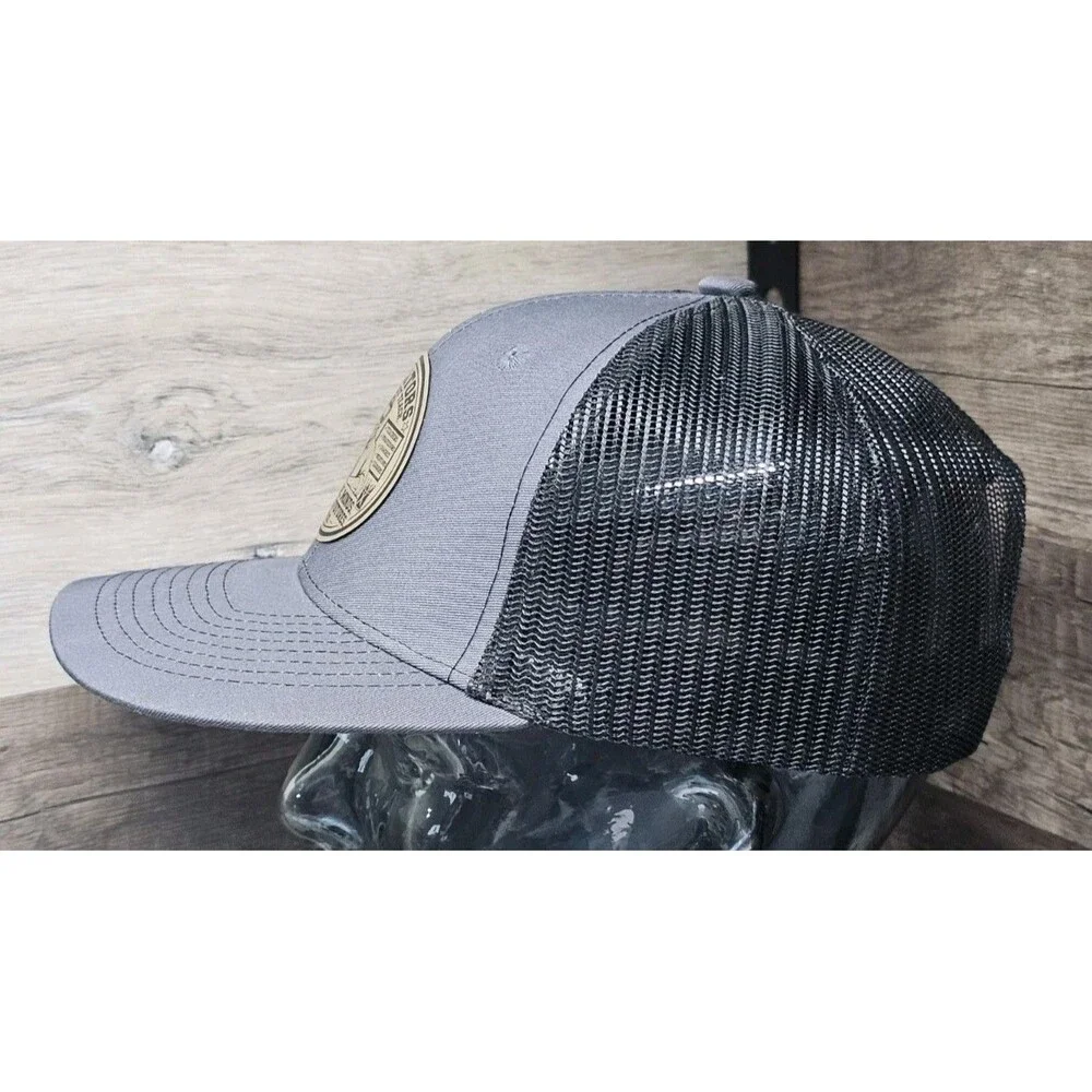 Educator Skull Leather Patch | Teacher Coach Professor Hat Patch | RF CO.